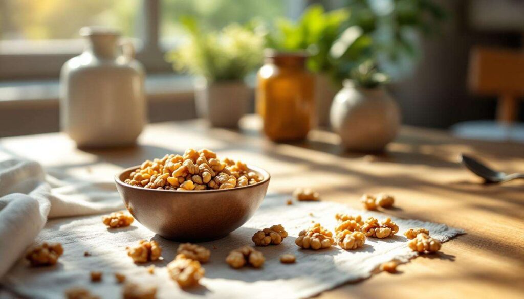 Orzechy włoskie: 30 g dziennie obniża cholesterol LDL o 7% według badania z „The Lancet