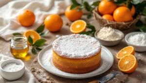 Ciasto pomarańczowe bez masła: blendujesz całą pomarańczę i wychodzi idealne