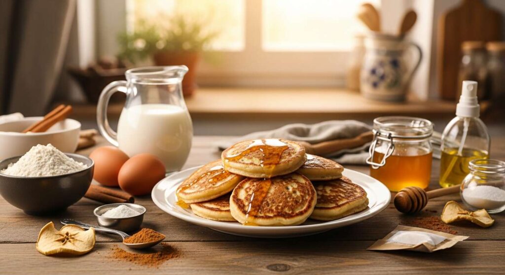 Placki z jabłkami bez smażenia: lekki przepis na deser bez wyrzutów sumienia