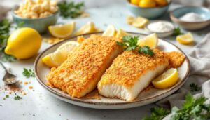 Zamiast panierki z bułki tartej używam tego składnika. Ryba wychodzi chrupiąca i lekka