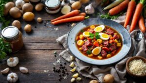 Żurek na zakwasie robię bez mąki. Jest gęsty, aromatyczny i idealny na chłodne dni marca