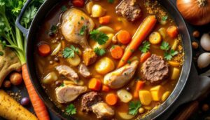 Robię rosół z jednym nietypowym dodatkiem. Kolor jest złocisty, a smak głębszy o całe tony