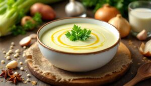 Zupa krem z selera: dodaję odrobinę tego składnika i smak staje się aksamitny i pełny