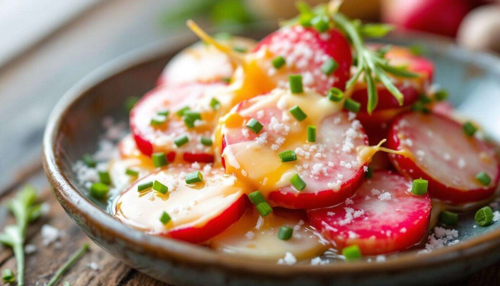 Rzodkiewki z masłem i solą to klasyk. Dodaję jeden składnik i robi się z tego przystawka