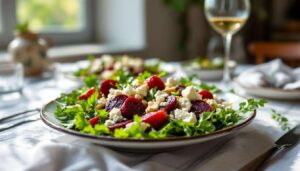 Sałatka z buraków i fety na obiad. Naukowcy potwierdzają: buraki wspierają ciśnienie krwi