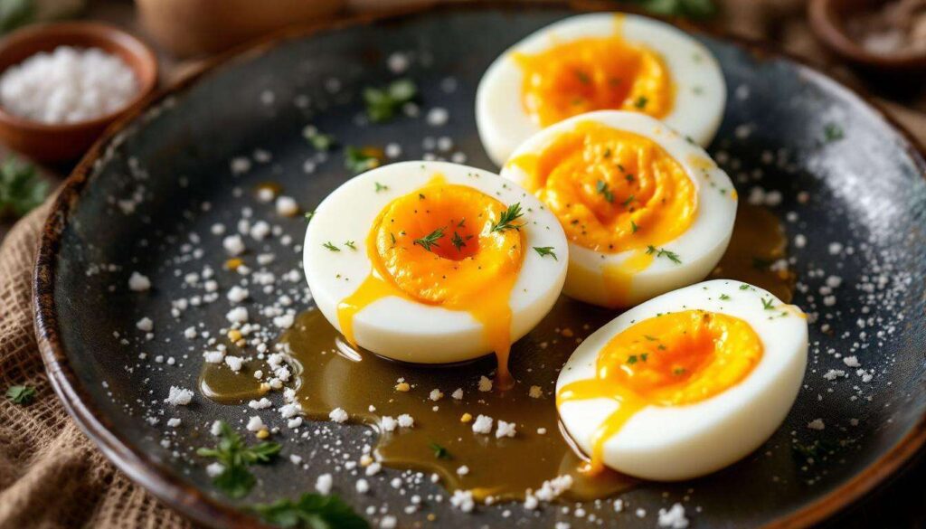 Jajka gotuję dokładnie tyle minut. Żółtko jest kremowe, a białko nigdy nie jest gumowate