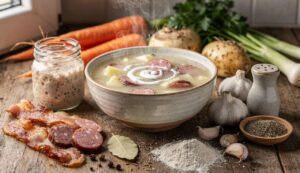 Gospodynie z Podlasia dodają to do żurku. Smak jest pełniejszy i bardziej wyrazisty