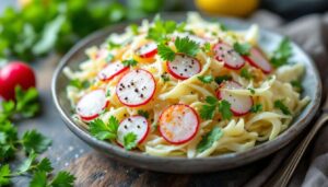 Wiosenna surówka z trzech składników. Ma więcej witaminy C niż pomarańcza