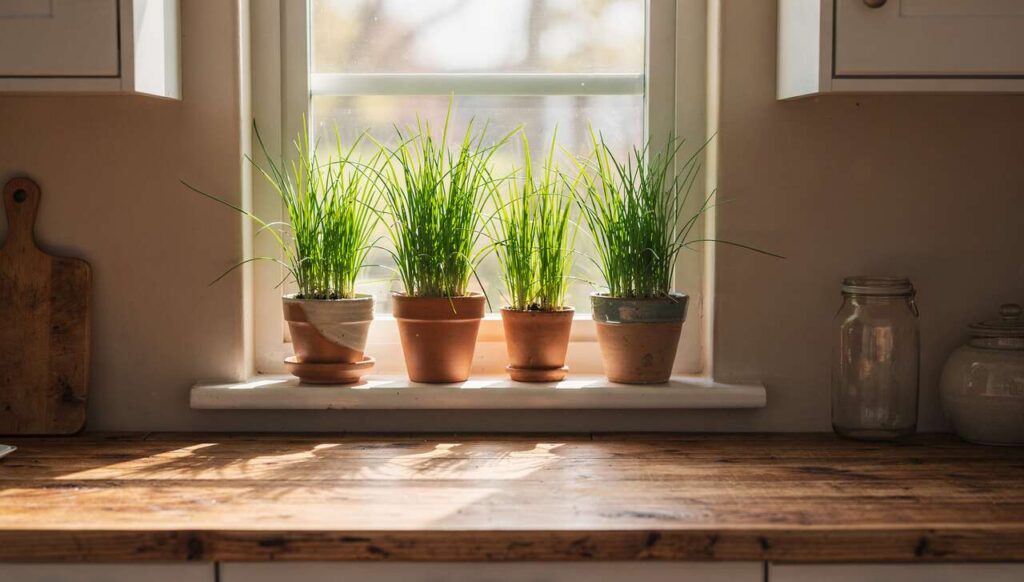 Pierwszy dzień wiosny, a ja już zbieram szczypiorek z parapetu. Ogrodniczka zdradza trik na szybkie kiełkowanie