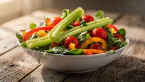 Seler naciowy dodaję do sałatki zamiast ogórka. Ma mniej kalorii i więcej błonnika niż myślisz