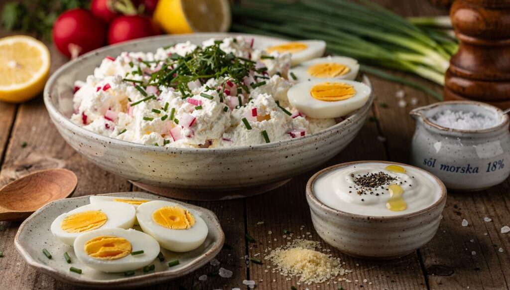 Twaróg z rzodkiewką i szczypiorkiem, pasta która w marcu smakuje lepiej niż cokolwiek ze sklepu