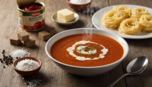 Jak zrobić gęstą zupę pomidorową jak z baru mlecznego? Ten smak pamięta pół Polski