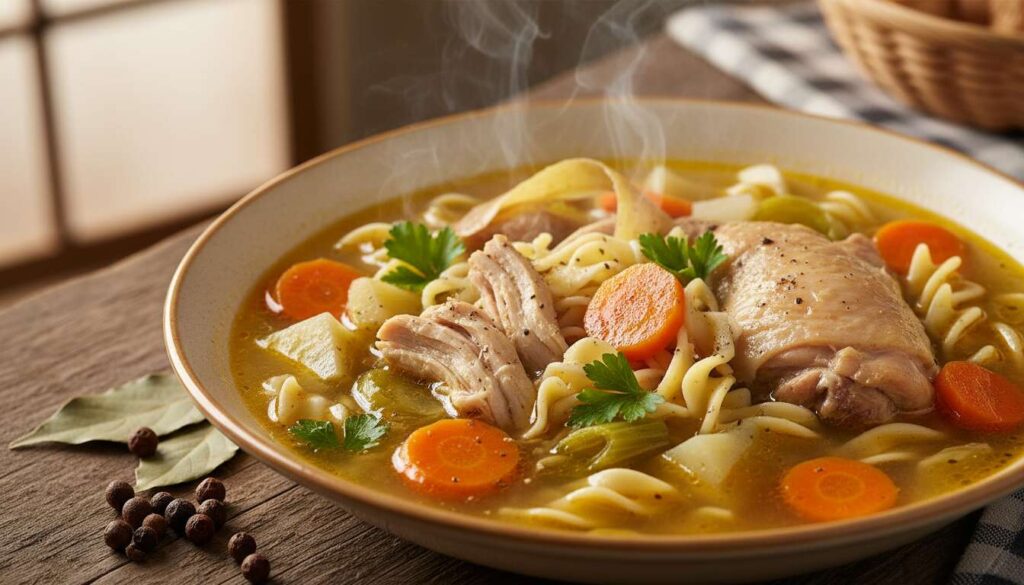 Idealny rosół. Ewa Wachowicz podpowiada, jak zrobić go z obierek po ziemniakach