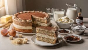 Ciasto latte macchiato – kawowy deser z kremem, który rozpływa się w ustach