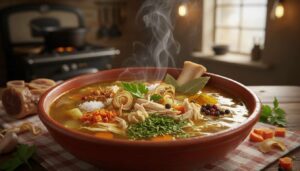 Dodaję 3 łyżki do rosołu. Nie potrzebuję kostek, ani maggi