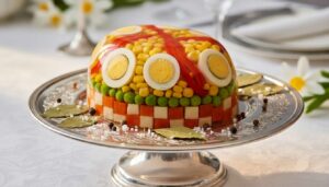 Ta wielkanocna galareta kładzie na łopatki jajka faszerowane. Idealna konsystencja, wygląd bajka