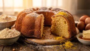 Mieszam kilka składników. Po chwili mam wysokobiałkową babkę wielkanocną, po której nie skacze cukie