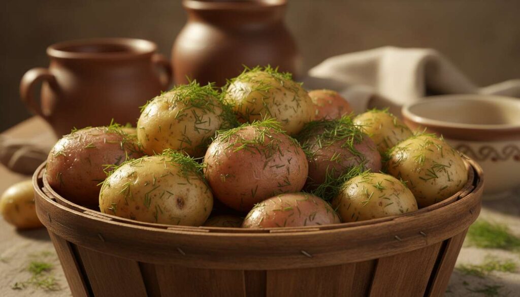 Młode ziemniaki z koperkiem pojawiły się w kwietniu 2026. Gotuję je na sposób babci z Kielc