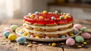 Tort bez pieczenia na Wielkanoc last minute, gotowy w 20 minut i nie wymaga piekarnika